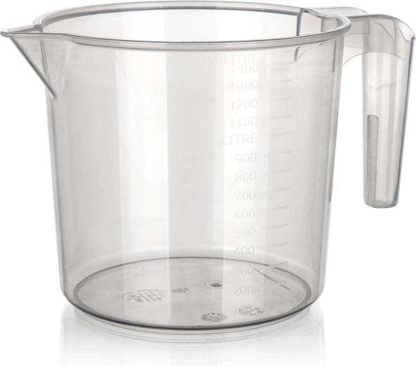 Plastic maatbeker 1,5 l Culinaria met maatverdeling