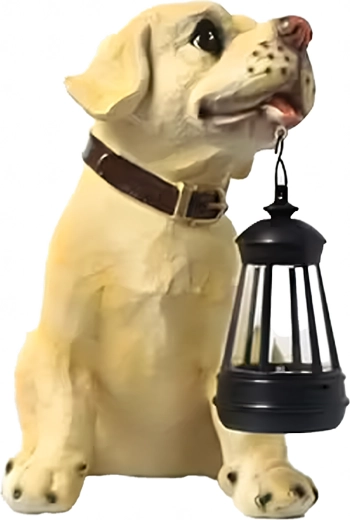 Realistisch hondbeeldje als designaccent