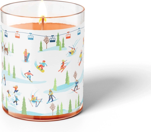 Kaars in glas skiërs 7 × 8 cm, 130 g