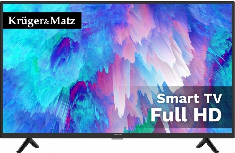 slimme televisie 40" FHD met DVB-T2/S2 en H.265 HEVC-codec