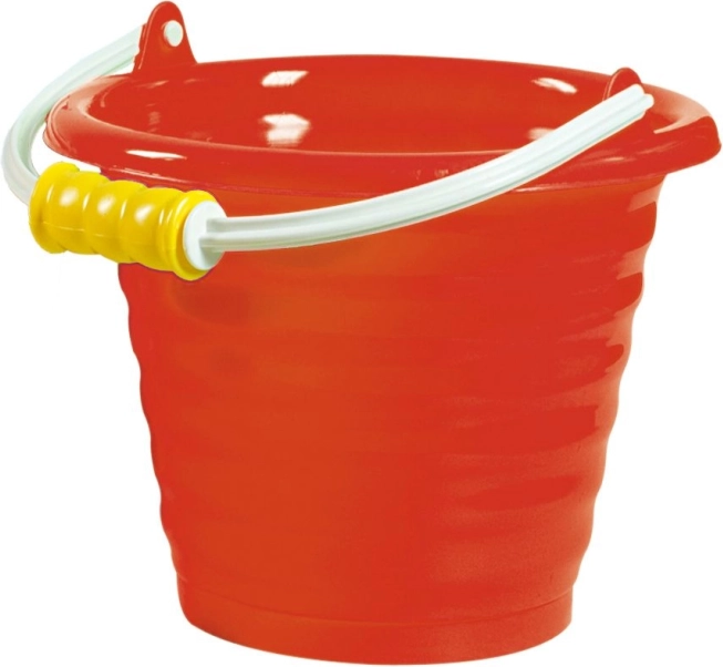 Androni emmer met golfpatroon – diameter 20 cm – Rood