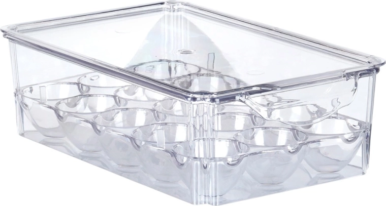 Transparant deksel voor hygiëne en stapelen