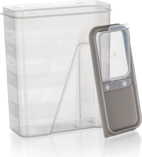 Comfortabel schenken dankzij flip-top deksel