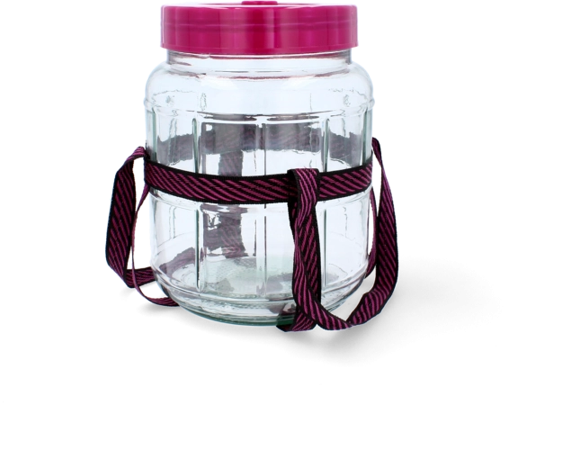 Multifunctionele glazen dame-jeanne voor wijn 5 l