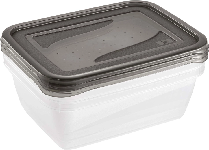 Keeeper Fresh & Freeze voedseldoos 1,25 l, 3 stuks