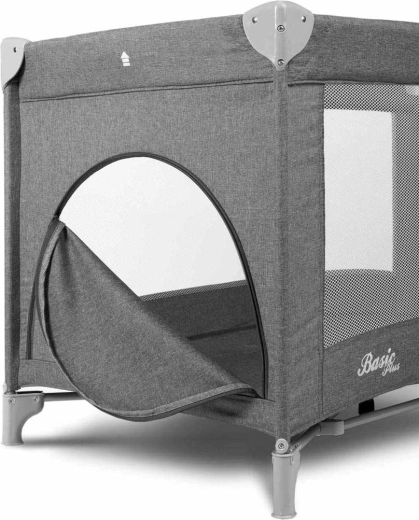 Praktische zij-ingang met rits