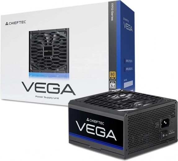 Chieftec Vega 750W ATX 3.1 80 PLUS Gold voeding