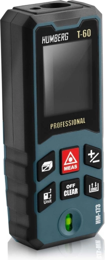 Nauwkeurige metingen tot 65 m met groot display