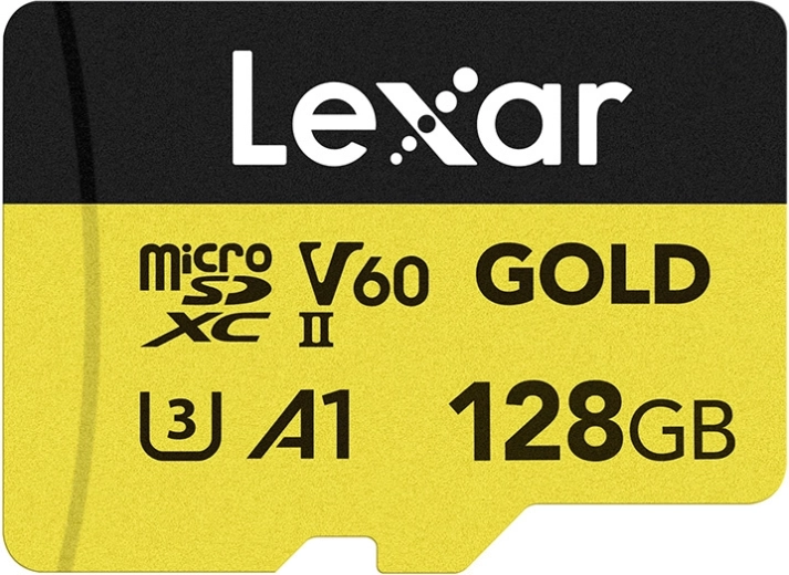 Lexar Gold microSDXC 128 GB geheugenkaart