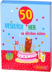 50 vrolijke spelletjes voor een kinderfeestje
