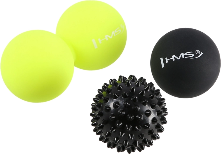 HMS set massageballen (lacrosse ball) BLS01