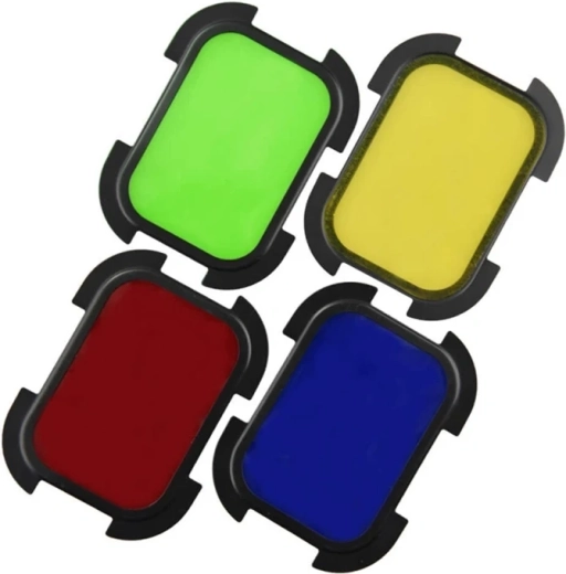 4 kleurfilters voor creatieve effecten