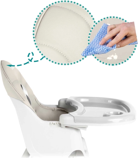 Afneembaar en verstelbaar blad met verhoogde randen