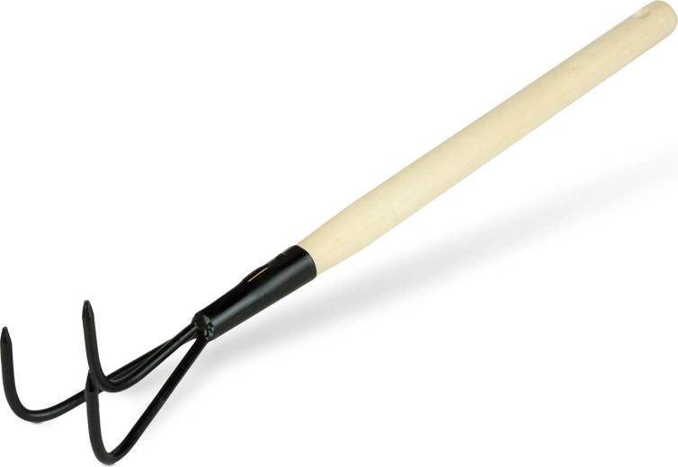 Comfortabel houten handvat