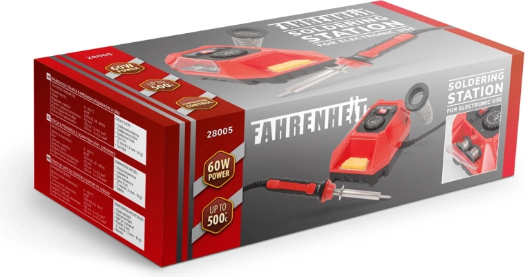 Traploze temperatuurinstelling tot 500 °C