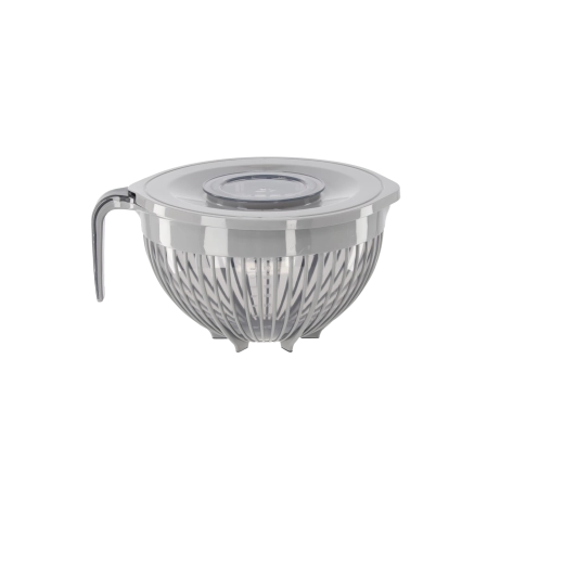 Comfortabel mengen dankzij de ergonomische handgreep