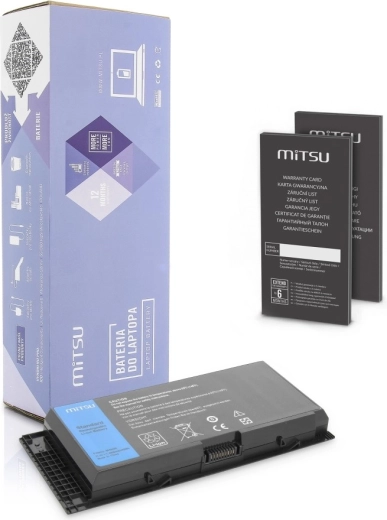 Mitsu accu voor Dell Precision M6600 en M6800 (4400 mAh, 49 Wh)