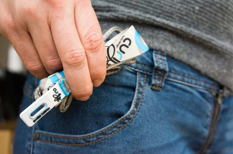 Comfortabele band en zakhouder