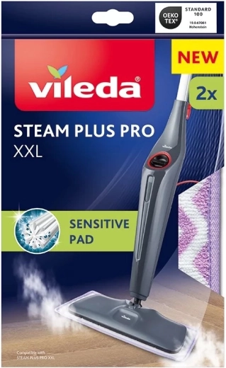 Vileda Steam Plus Pro XXL Sensitive hoes voor stoommop - 1 stuk