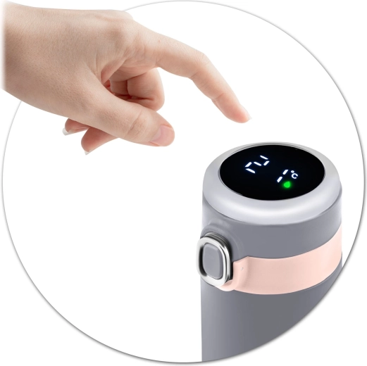 Touch-thermometer in de dop