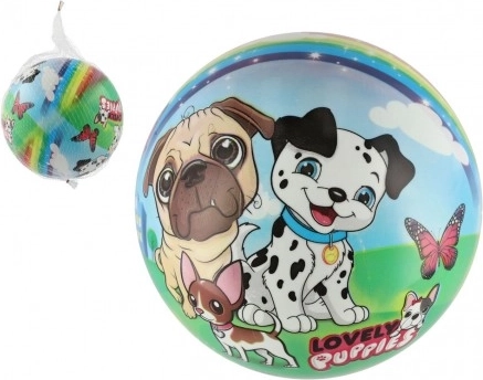 Bal met hondjesmotief 23 cm