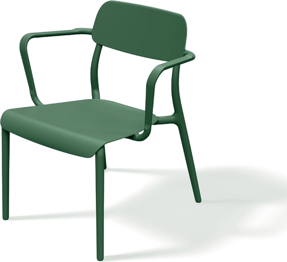 Fauteuil Ferne Rimo donkergroen 620 × 625 × 748 mm