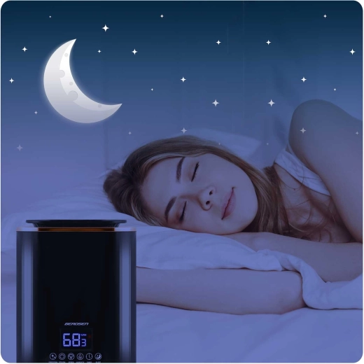 Stille nachtmodus en comfortabele bediening