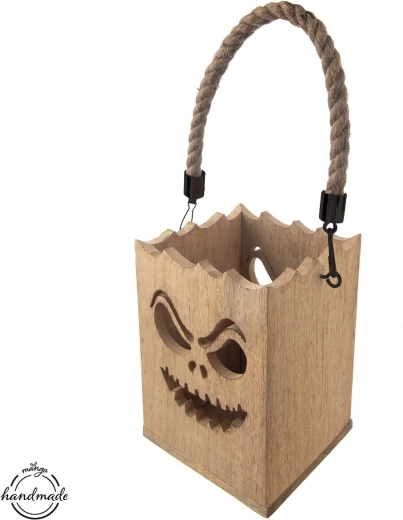 Mango-houten kandelaar MANGO Halloween
