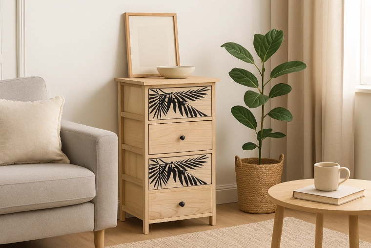 Decoratief bladmotief