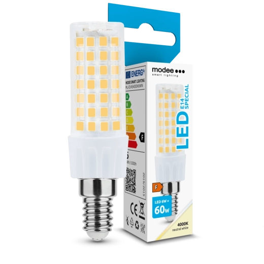 Modee Lighting LED keramische lamp E14 6 W 4000 K, 600 lm