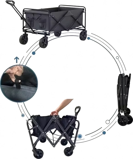 Snel opvouwen en compacte afmetingen