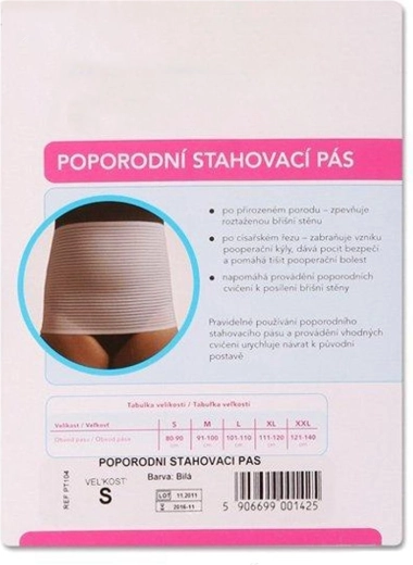 Postpartum buikband maat S