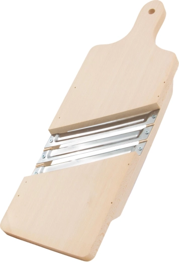 Houten koolschaaf met 3 messen, 44,5 cm