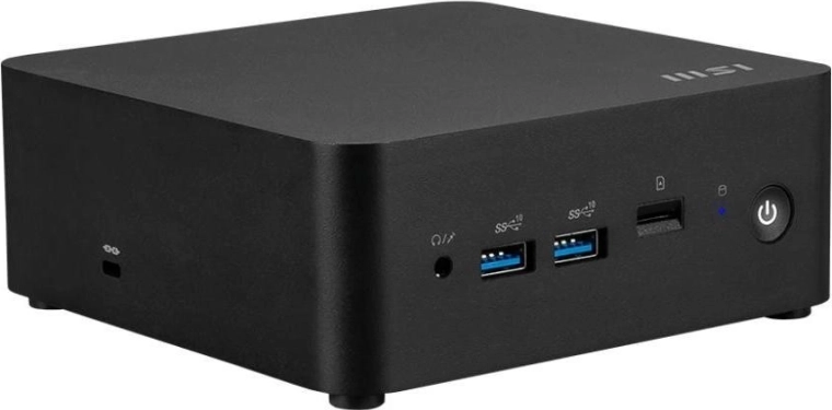 Mini-pc msi cubi nuc 1mg s windows 11 pro, intel core 5‑1120u, 16 gb ram, 512 gb ssd, wifi en bluetooth, zwart