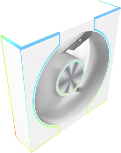 Stabiel frame met antivibratiepads