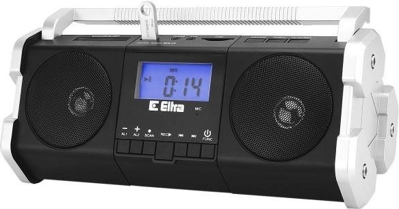 Radio Maja zwart-zilver