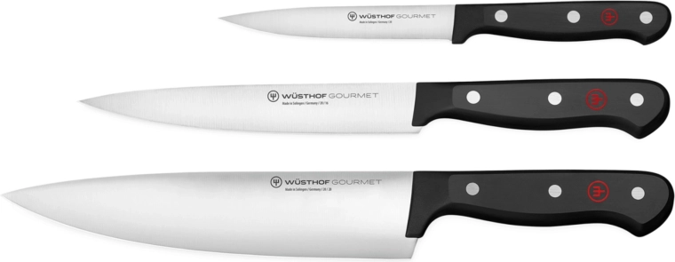 Wüsthof Gourmet set keukenmessen 3 st.