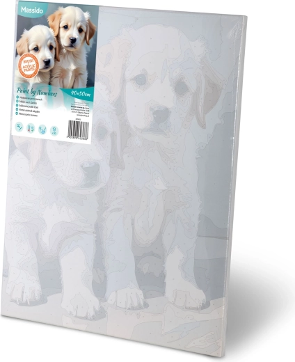 Voorbedrukt canvas op frame – direct aan de slag