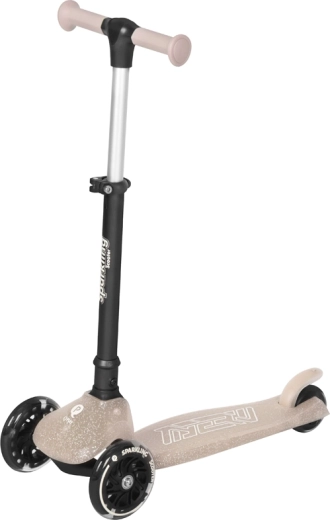 Qplay step Sparkling zwart pro voor kinderen 3+ – Nude pink