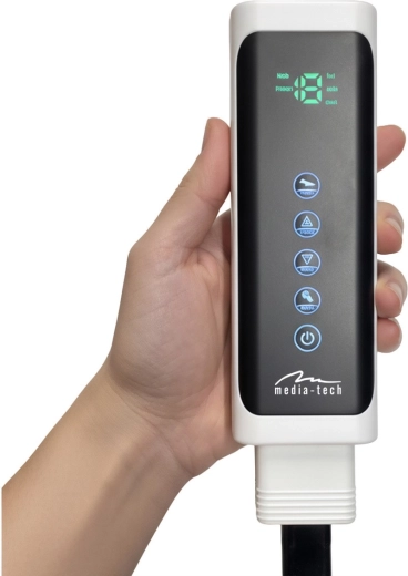 LED-touchbediening en veilige timer van 15 minuten