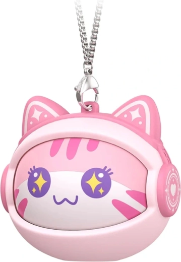 Speelse case met verwisselbare panelen en draagoptie om de nek