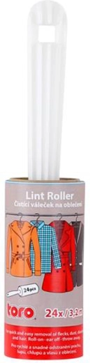Kledingpluizenroller, 24 vellen