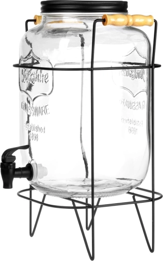 Comfortabel inschenken dankzij de verhoogde standaard