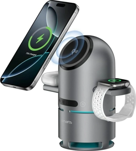 Drie apparaten tegelijk opladen