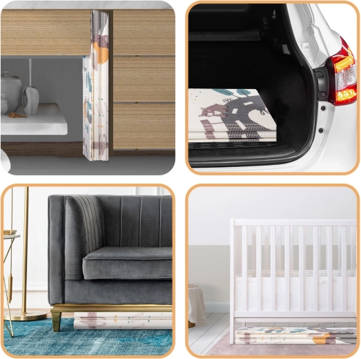 Opvouwbaar, draagbaar en gemakkelijk afneembaar