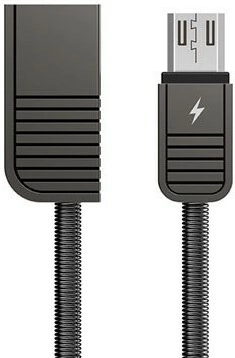 Remax RC-088m Linyo gegevenskabel micro USB, zwart