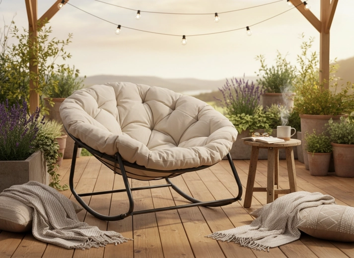 Comfort thuis en op het terras