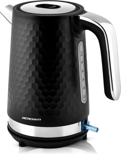 Matte metalen behuizing met verlichte schakelaar