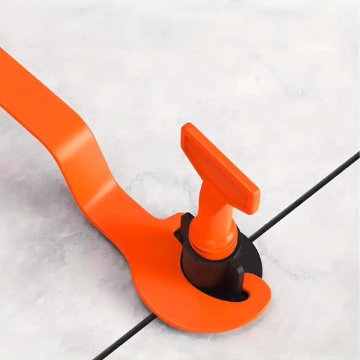 Systeem voor het nivelleren van tegels en wandbekleding – wiggen, clips en 2 handgrepen (100 wiggen) - 1 stuk
