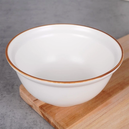 Elegante uitstraling met contrasterende rand